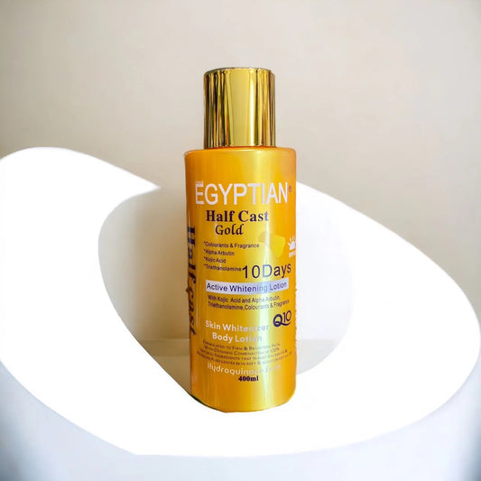 Egyptian Half Cast Gold 10 Days Active Whitening Body Lotion – 400ml