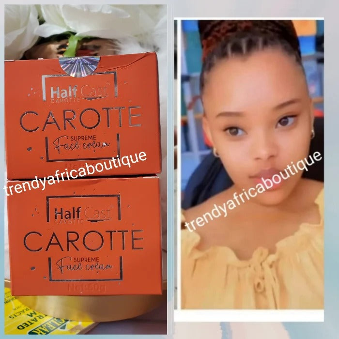 Half cast Carrot Restoring Facial Cream