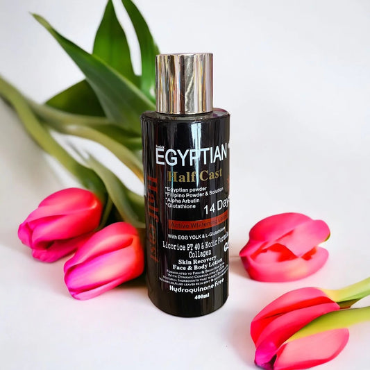 PUREC Egyptian Half Cast Lotion with Egg Yolk & L-Glutathione (400ml)