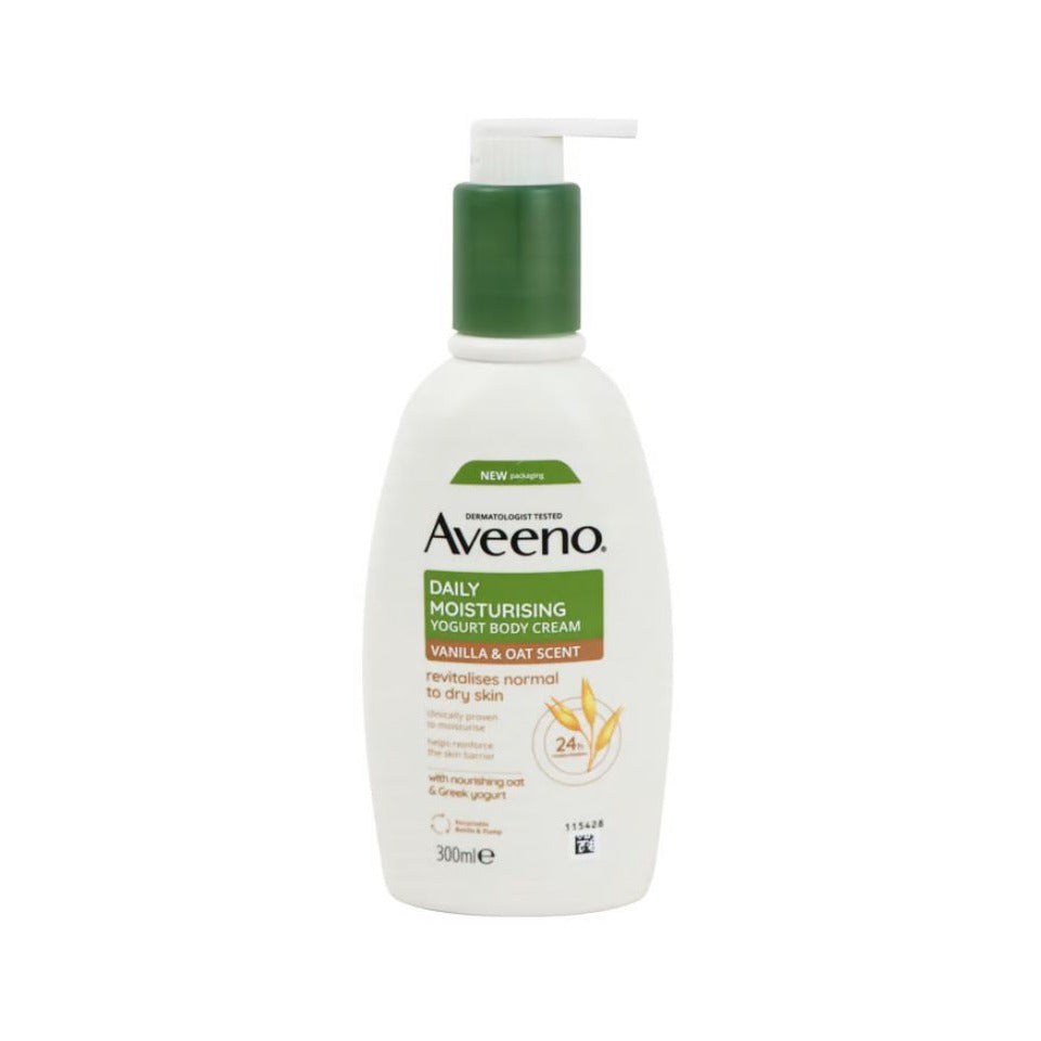 Aveeno Daily Moisturising Yogurt Body Cream (300 ml)