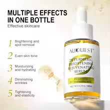 AUQUEST 2X Turmeric Brightening & Rejuvenating Serum – Glow Naturally, Every Day*