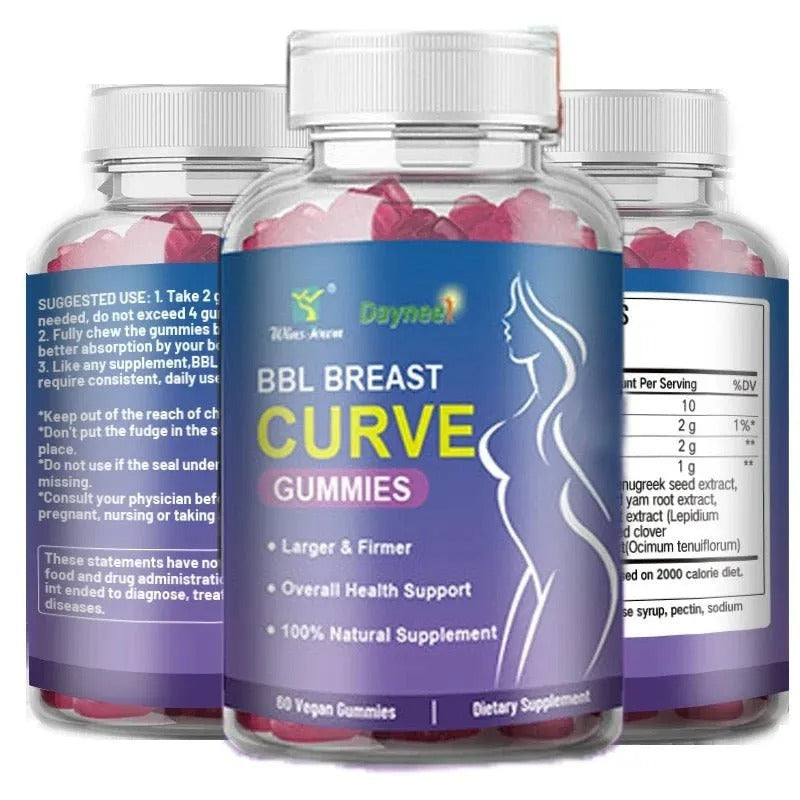 Daynee BBL Breast And Curves Enhancing Gummies