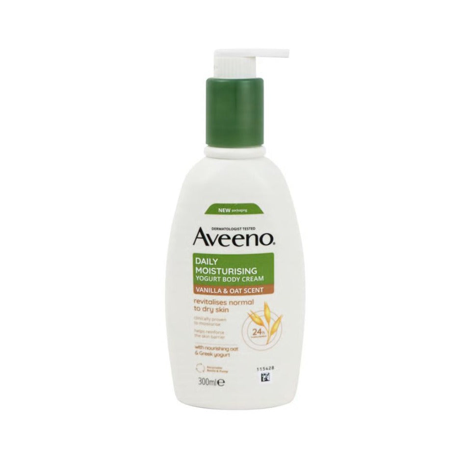 Aveeno Daily Moisturising Yogurt Body Cream (300 ml)