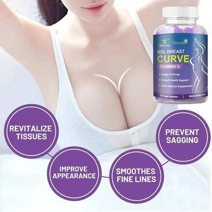 Daynee BBL Breast And Curves Enhancing Gummies