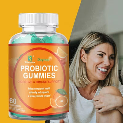 DAYNEE Prebiotic gummy Digestive enzyme gummy Health care Private Label Supplement Probiotics Gummies for Vagina Women