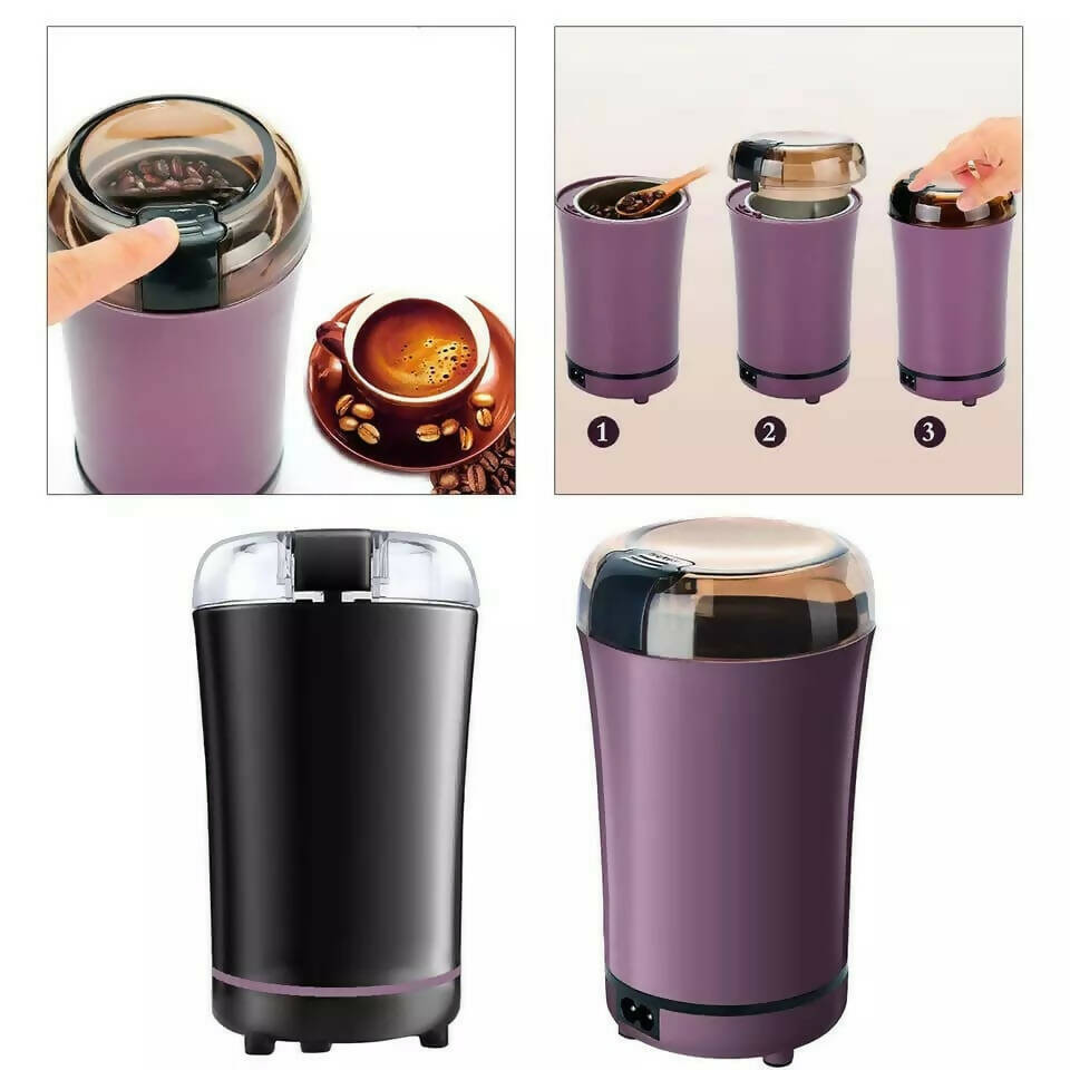 Electric Grinder for Super Fine Grinding – Multi-Purpose Grain, Coffee, Spice, and Baby Food Blender