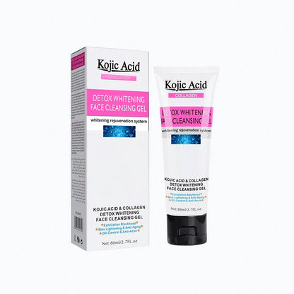 Kojic Acid Collagen Detox Whitening Face Cleansing Gel (80 ml)