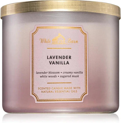 Bath & Body Works Lavender Vanilla 3-Wick Candle
