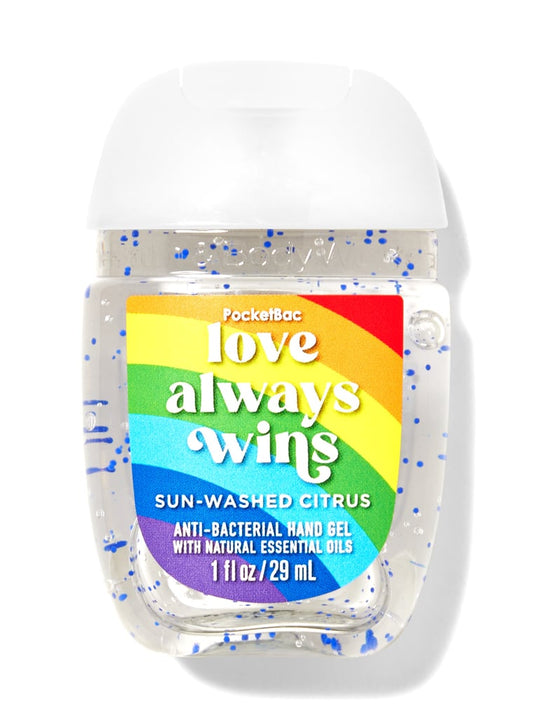 Bath & Body Works Love Always Wins Sun-Washed Citrus Anti-Bacterial Hand Gel