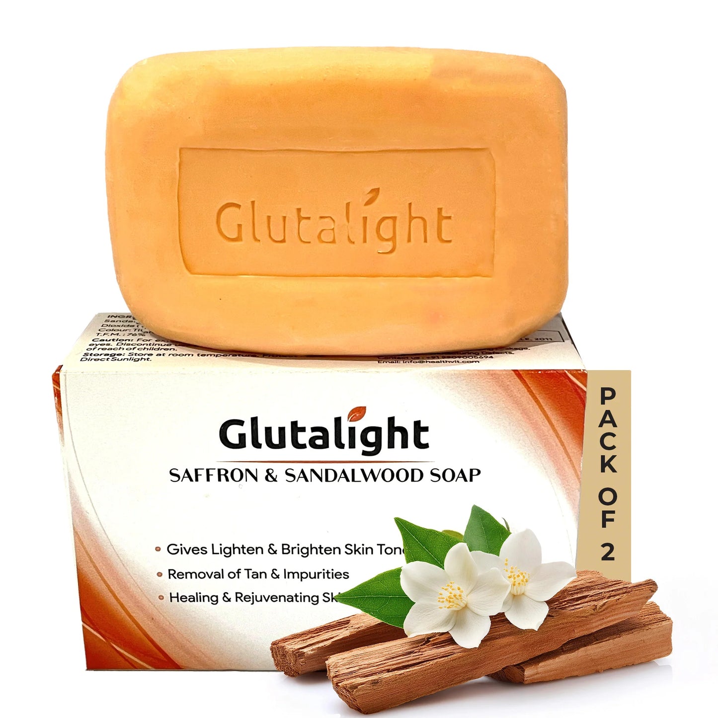 Glutalight Saffron & Sandalwood Soap