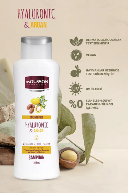 Mousson Hyaluronic & Argan Shampoo