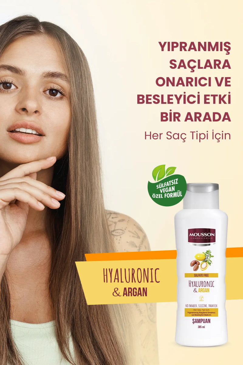 Mousson Hyaluronic & Argan Shampoo