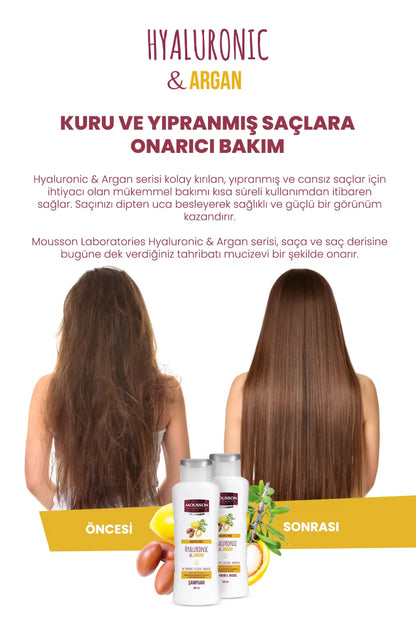 Mousson Hyaluronic & Argan Shampoo