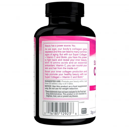 NeoCell Super Collagen + Vitamin C & Biotin – 90 Tablets