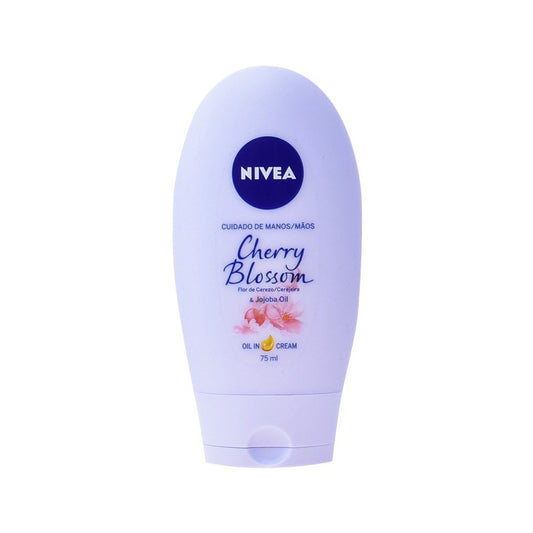NIVEA Cherry Blossom & Jojoba Oil Hand Cream for Dry Skin – 75ml