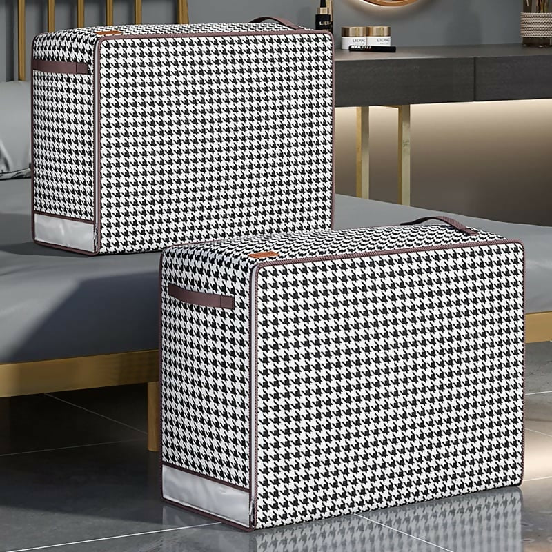 3pcs Quilt Duvet/Closet Organizer-checked