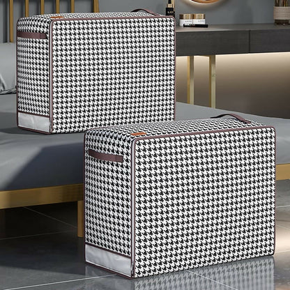 3pcs Quilt Duvet/Closet Organizer-checked