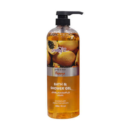 Pretty Be Papaya Bath & Shower Gel 1000ml