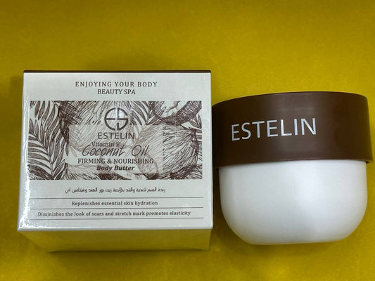 Estelin Coconut Oil & Vitamin E Body Butter (250g)