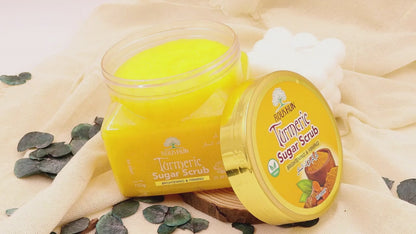 Roushun Exfoliating Turmeric Sugar Scrub