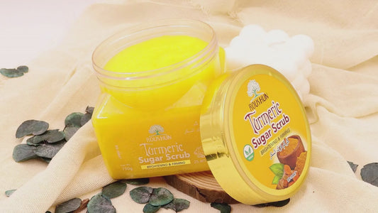 Roushun Exfoliating Turmeric Sugar Scrub