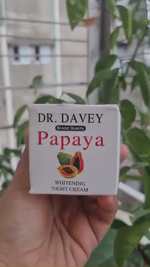 Dr. Davey Papaya Whitening Night Cream 25g