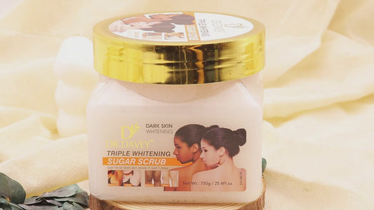 Dr. Davey Dark Skin Triple Brightening Sugar Scrub