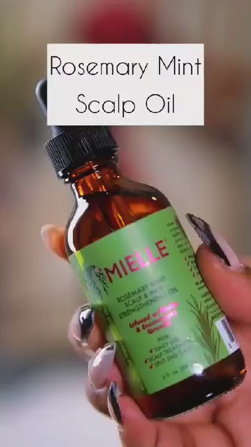 Mielle Rosemary Mint Scalp Hair Strengthening Oil Nourishes And Strengthens Scalp Repair Split Ends Hair Essential Oil