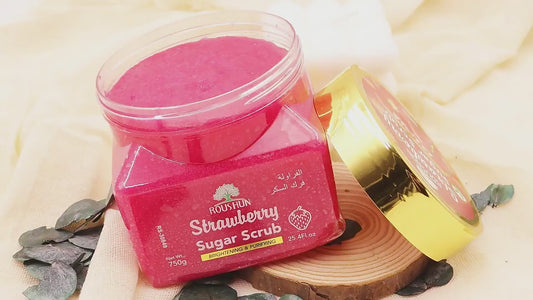 Roushun Strawberry Sugar Scrub