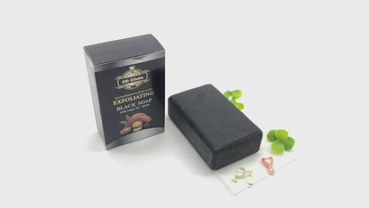 5D Gluta Exfoliating Black Soap