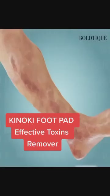 Kinoki Foot Patch 100% Authentic Effective Detox Sleeping Foot Pads Organic Ginger Plus Salt Herbal Cleansing Patches 1