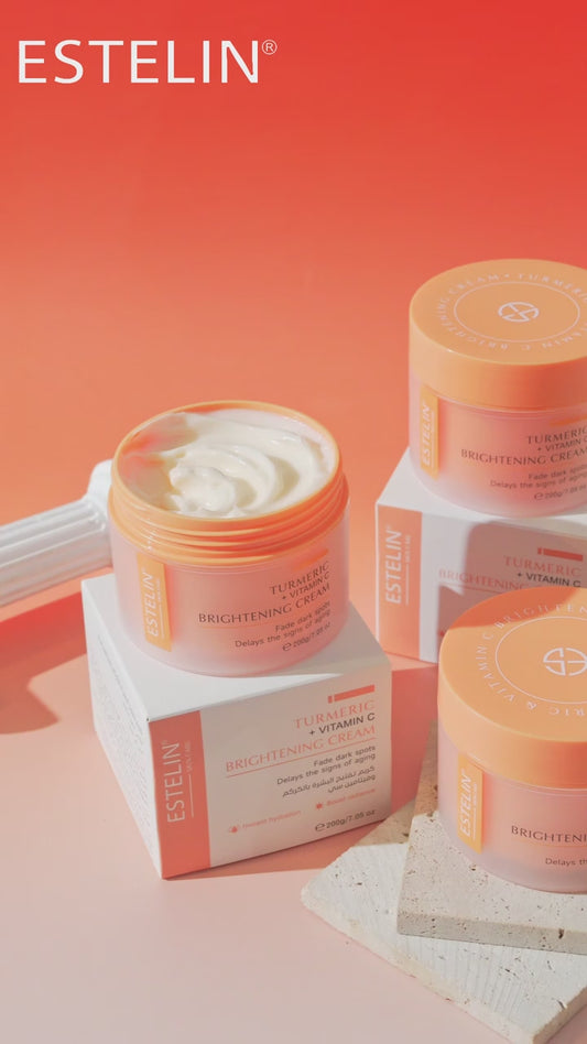 ESTELIN Turmeric + Vitamin C Brightening Cream – 200g
