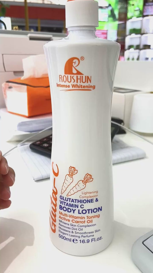 Roushun Glutathione & Vitamin C Carrot Body Lotion