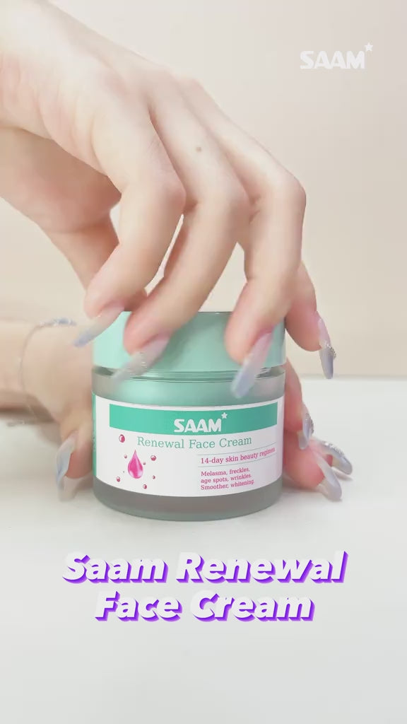 🔥 ORDER 1, WE SEND 2 — SAAM Renewal Face Cream | Brightening + Anti-Ageing + Deep Hydration | KSh 4,500