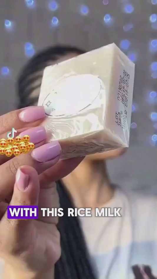 🔥 ORDER 1, WE SEND 3 — Aichun Beauty Natural Rice Milk Soap | Brightening + Dark Spots + Smooth Glowing Skin | KSh 1900