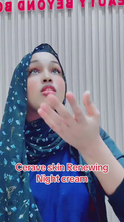 🔥 LIMITED DEAL — CeraVe Skin Renewing Night Cream | Ceramides + Peptides + Hyaluronic Acid | Wake Up Glowing | KSh 2500