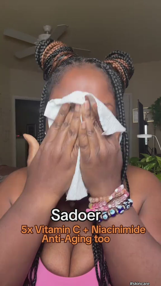 Sadoer 5 in 1 Active Vitamin C + Niacinamide Face Toner