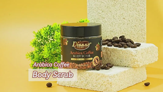DISAAR Arabica Coffee Body Scrub – Exfoliate, Firm & Rejuvenate Skin Naturally