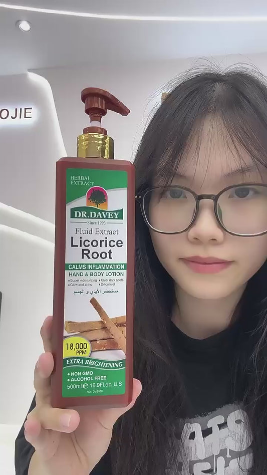 Dr. Davey Licorice Root Hand & Body Lotion