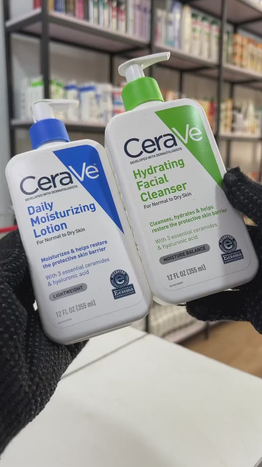 CERAVE DAILY MOISTURIZING LOTION & CLEANSER 1
