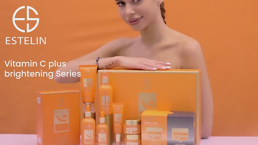 ESTELIN Vitamin C Plus Brightening & Anti-Aging Skincare 7Pc Kit