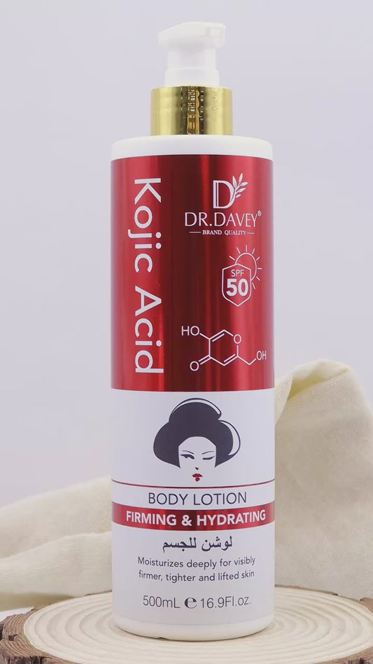 Dr. Davey Kojic Acid Firming & Hydrating Body Lotion