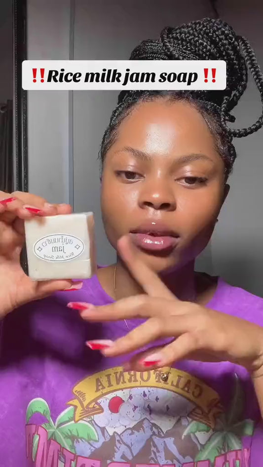 🔥 ORDER 1, WE SEND 3 — Aichun Beauty Natural Rice Milk Soap | Brightening + Dark Spots + Smooth Glowing Skin | KSh 1900