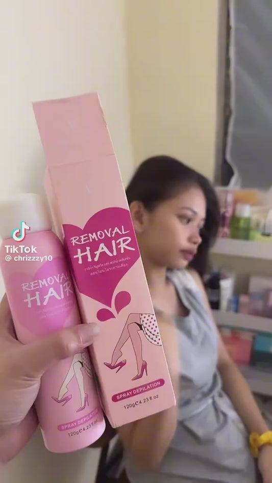 Vanekaa Hair Removal Spray Depilation - 120g (ORIGINAL THAILAND) sensitive skin option