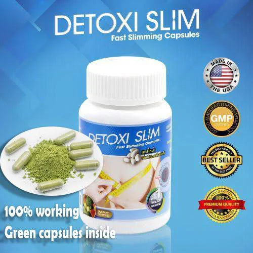 DETOXI SLIM CAPSULES ;FAST SLIMMING ;30 CAPSULES IN ONE PACK