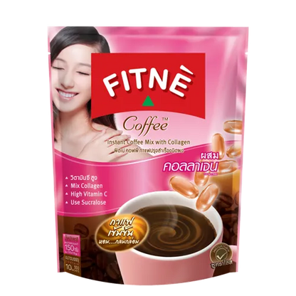 Fitne’ Coffee With Mix Collagen & Vitamin C