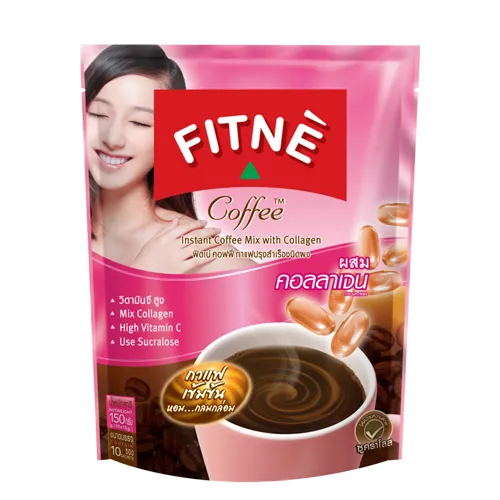 Fitne’ Coffee With Mix Collagen & Vitamin C