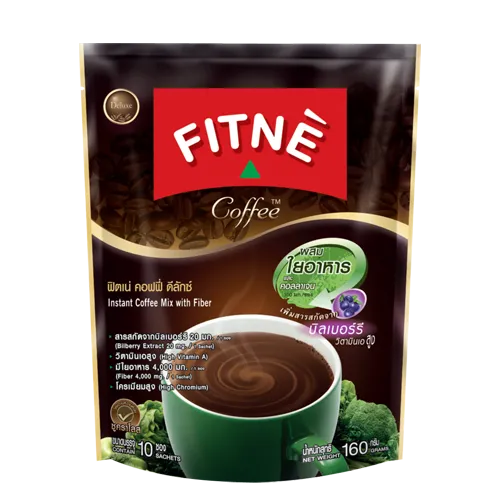 Fitne’ Coffee Instant with Mix Fiber