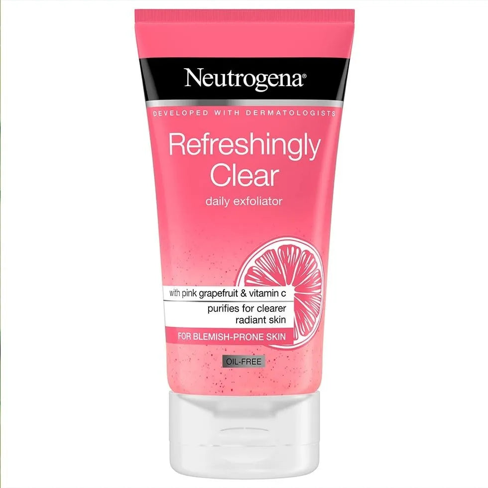 Neutrogena Refreshingly Clear Daily Exfoliator Pink Grapefruit & Vitamin