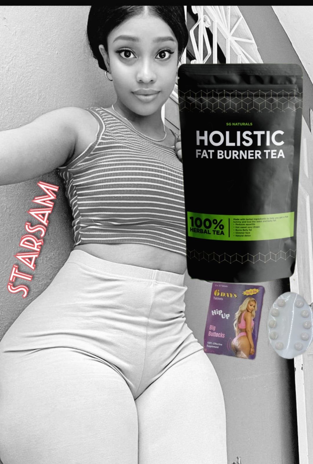 SG NATURALS Holistic Fat Burner Tea